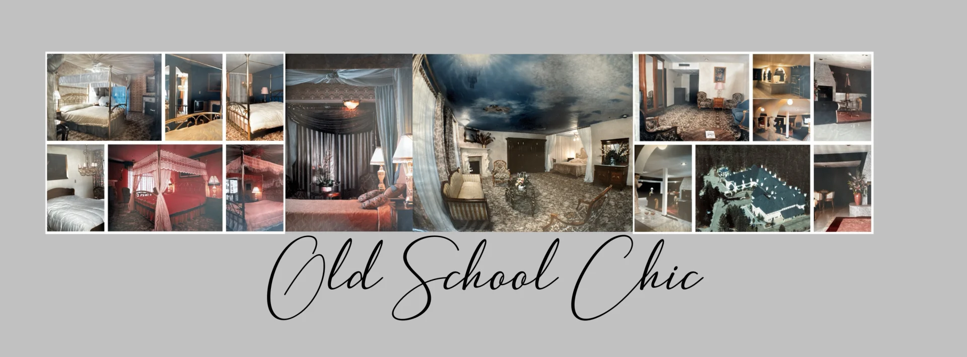 Old School Chic collage