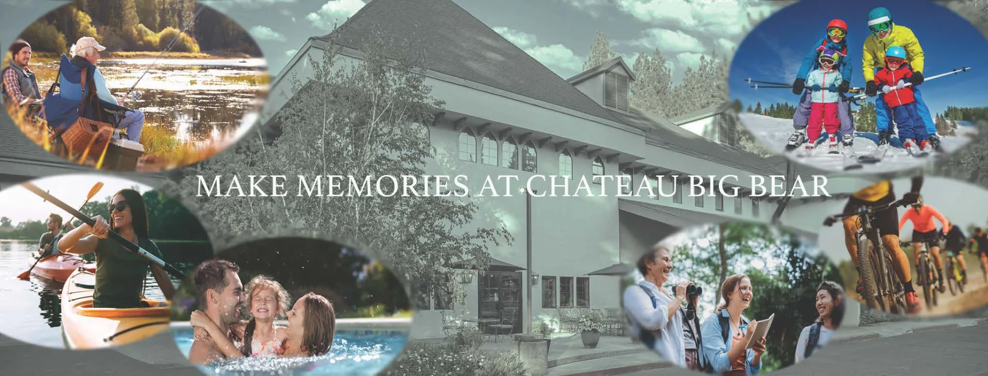 memories at Chateau Big Bear collage